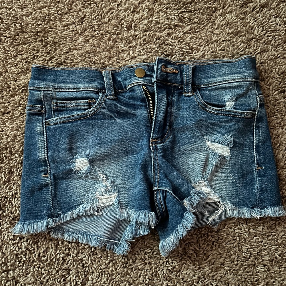 Altard State jean shorts with rips